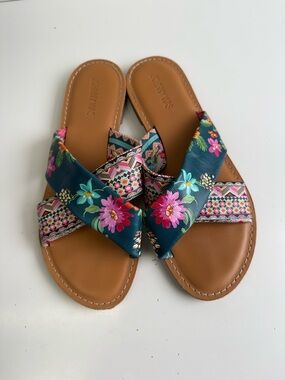 Johnny Was Sonoma Cross Sandal Women’s size 11 11.5 ?